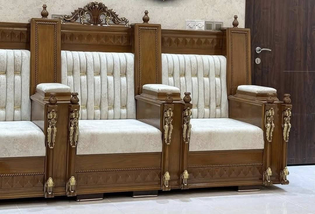 😉رجعنا وياكم بعرض خاص 😉
لأصحاب الاناقة والذوق الرفيع تم الأعلان عن أروع الموديلات 
الزان صاج 😊 
تفاصيل العمل 🪚الهيكل زان وصاج  المقعد بلوك اسود أبو 16 
الإسفنج اكسترا المقعد 10سم الضهر 4سم 👍
الصبغ سحگ قطنة 👌🏻 نوع القماش - جكور -وتر بروف -كتان _
والقماش حسب طلب الزبون 🥰
معة هدية 🎁 طبلة وسطية معة مساند 🙂  
سعر المتر من _135 إلى200 الف 
{ضمان لمدة 10 سنوات  من وقت التسليم بالخشب والإسفنج }
يوجد لدينا كادر - للقياسات مجاني لجميع المحافظات 😉
للحجز والاستفسار يرجى مراسلتنا


**إذا كنت صاحب هذا الإعلان وتريد حذفه لأي سبب، رجاءا أرسل رسالة إلى الدعم الفني**