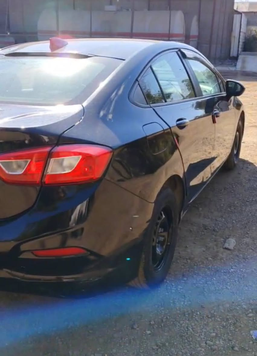 شوفرليت كروز موديل 19 امريكي باسمي. السيارة محرك 1400تيربو. حادثهة سطحي خفيف ماكو اضرار. وسيارة خير من الله. ترايك وين متريد. سعرهة 85ورقة $ رقم المبايل *********** بغداد, العراق
