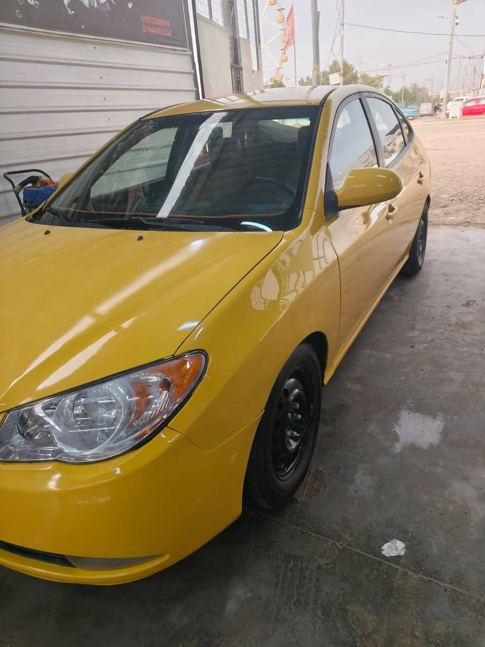 السلام عليكم
النترا 2010 وارد امريكي محرك 2000 السنويه بأسمي حادثه بامريكا بنيد وجمالغ جهة السايق مصلحه نفسه وبالعراق جملغ جهة العبري الامامي مبدل السياره حلوه السعر 93 وبيه مجال 
للتواصل على الرقم *********** موجوده بالحله
