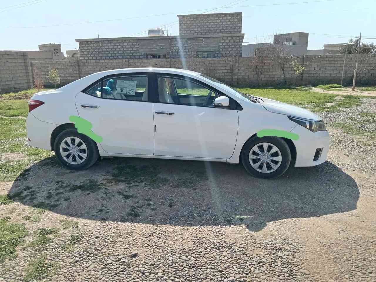 كورلا للبيع موديل 2015 خليجي كلين بدون صبغ بيه ملاحضه مئشر بل صور سياره محرك كير صدر تايرات تبريد كل جاهزه رقم جديد هزه جديد بسمي شرط تحويل محرك 16مامفتوح سعر135بيه مجال *********** نقد فقط
