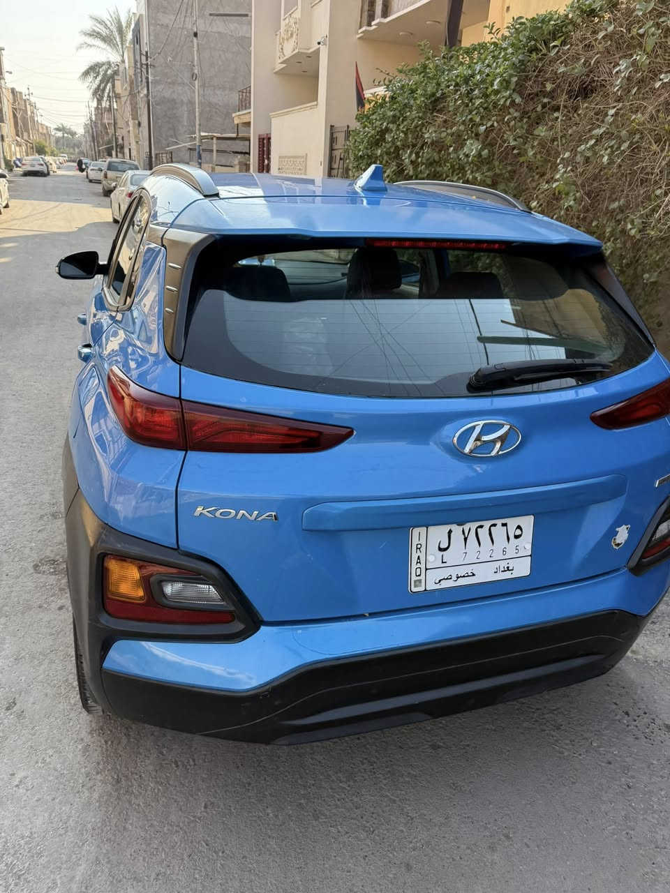 كونا م١٩
بسمي رقم بغداد
 ثلاث قطع جاملغ امامي وبنيد وباب السايق 
سيارة فول
فتحة 
بصمة 
رادار 
حساسات خلفية 
صدر امامي خلفي جديد 
زوج تايرات جدد
باتري جديد
سيارة مناقصهة اي شي جاهزة 
سعر ١٥٠ وبيها مجال
الاستفسار 
***********
