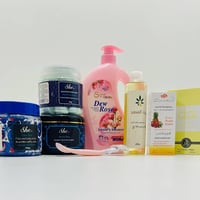 بكج العناية • سكراب جسم • زيت السعد