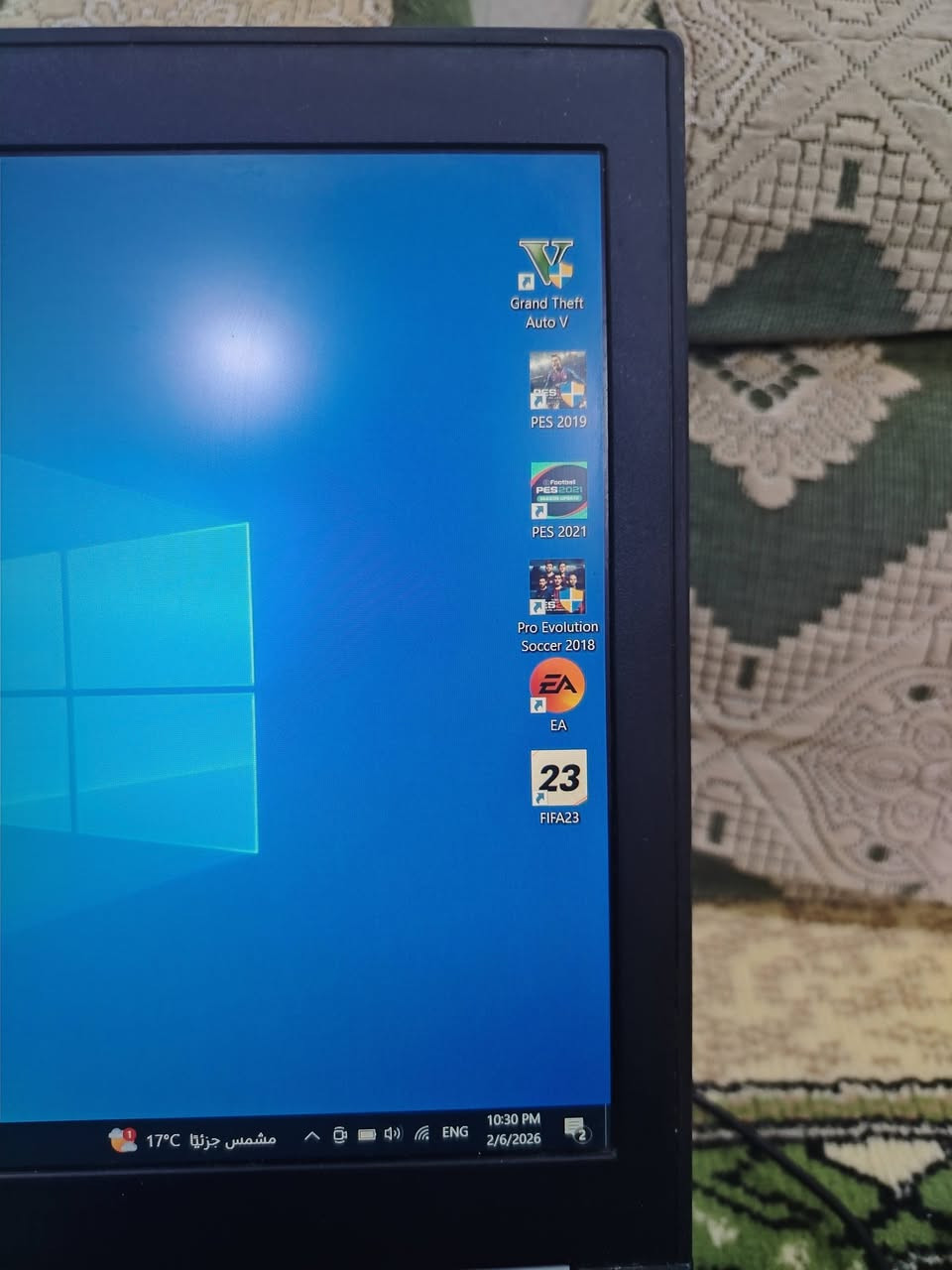 كوراي 7 جيل سابع HQ
هارد 512 ssd 
رام 16 DDR4 
حجم 15.6
كرت شاشة خارجي 4 جيجا 
بسعر 400 الف 
ملحقاتة مراوح وماوس وكرتونتة


**إذا كنت صاحب هذا الإعلان وتريد حذفه لأي سبب، رجاءا أرسل رسالة إلى الدعم الفني**