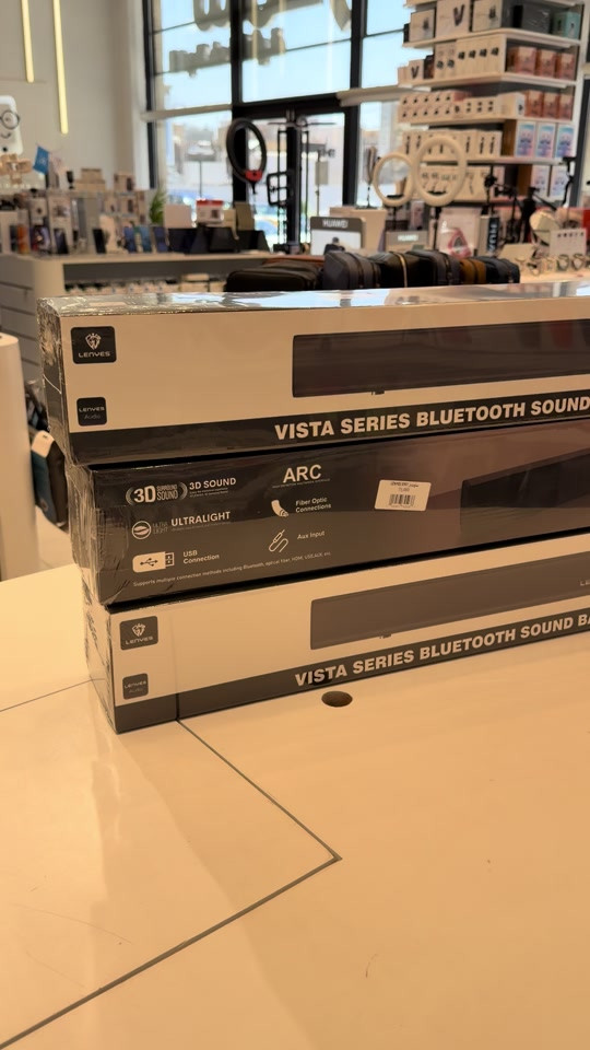 #sound #soundbar  🔆خدمة الاقساط متوفرة بتطبيق سوبر كي (الجني )الموطنة رواتبهم على مصرف الرافدين  🚗توصيل إلى كافة أنحاء العراق 🇮🇶 ‏‎ 🕒 أوقات العمل: جميع ايام الاسبوع 9:00 صباحاً الى 12:00 ليلاً عدا الجمعة 3:00 ظهراً الى 12:00 ليلاً ‏‎📍 الموقع: ‏‎المنصور، شارع مول بابليون، بالقرب من أقواس مطعم الساعة. ‏‎📞 رقم المبيعات: *********** ‏‎نحن هنا لخدمتك في أي وقت🌟
