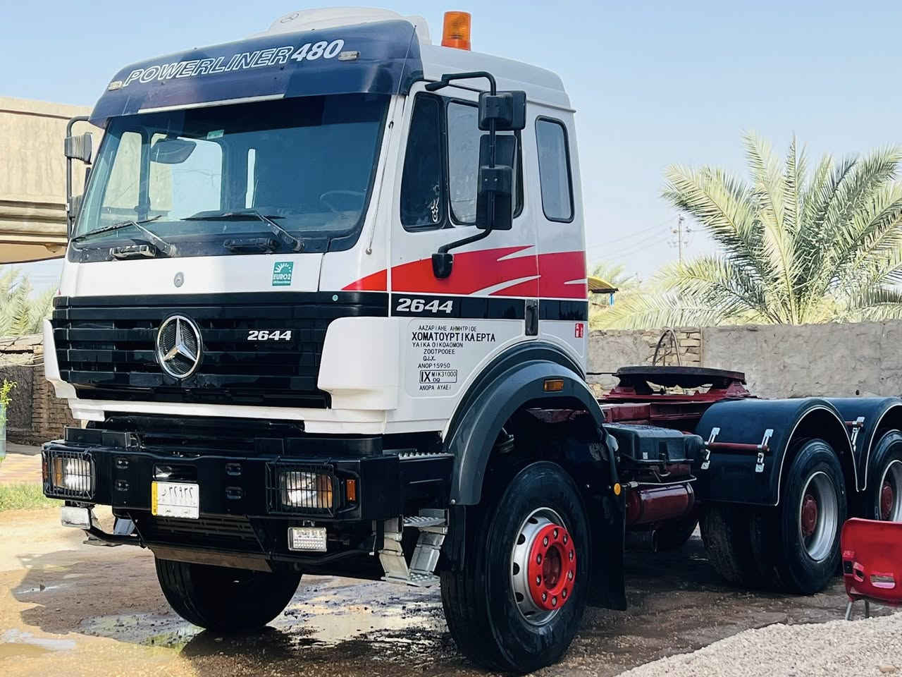 السلام عليكم البي للبيع موديل 1991مكينه 130 محسن كير فافون مجموعه جيف تخم تاير 22 رقم انبار انكليزي قلاب  ثلاث لوحات للستفسار اتصال ع الرقم ‭0782 374 9411‬
