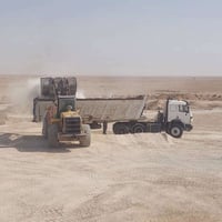 تجهيز حجر بناه اساس ردم مسنايه تطبيك  درجه اوله نقل كل المحافظات 07812...