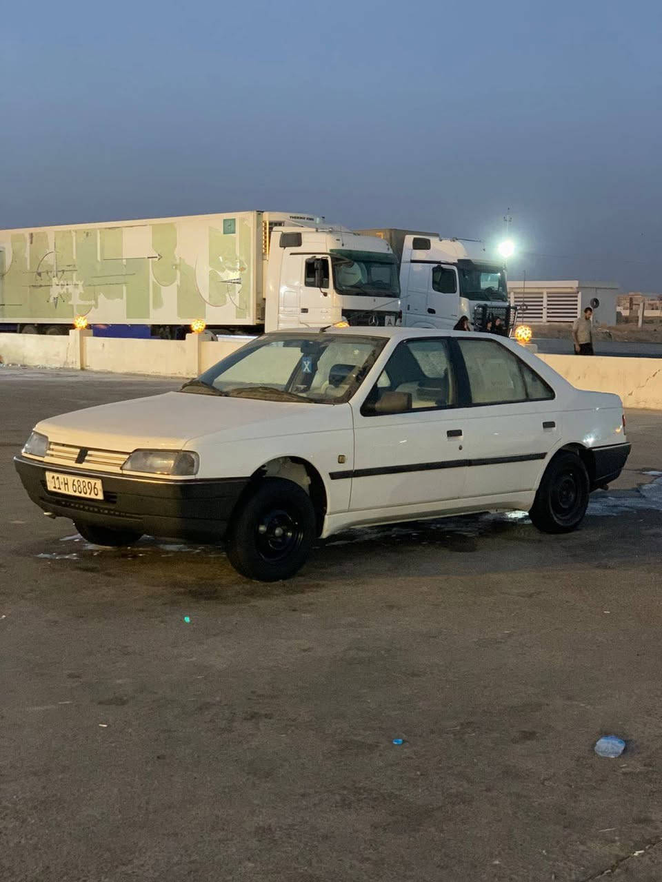 السلام عليكم بيجوروى موديل ٢٠٠٩ مكفولة كفالة عامة من الصبغ والضرروالبارد رقم بغداد ماشية ٩٠الف المكان بغداد الشعب شارع الصحة للستفسار***********ابومصطفى
