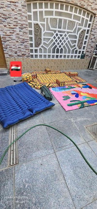 عزبه • نظافة ٩٥٪ • سجاد