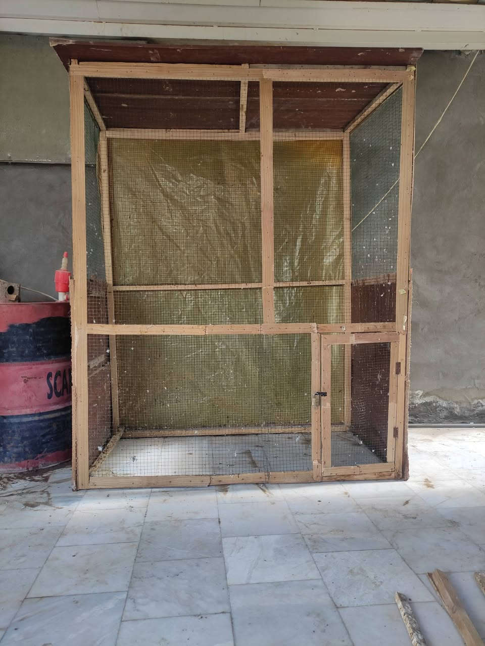 قفص خشب 
ارتفاع متر و٩٥ عرض متر و٧٠ نزال متر 
وياخشب خير من لله تكدر تسويهن مرادي يوكفهن عليهن الطيور 
قطاره مال مي
بيوت فناجز جدد 
مكاني حله


**إذا كنت صاحب هذا الإعلان وتريد حذفه لأي سبب، رجاءا أرسل رسالة إلى الدعم الفني**