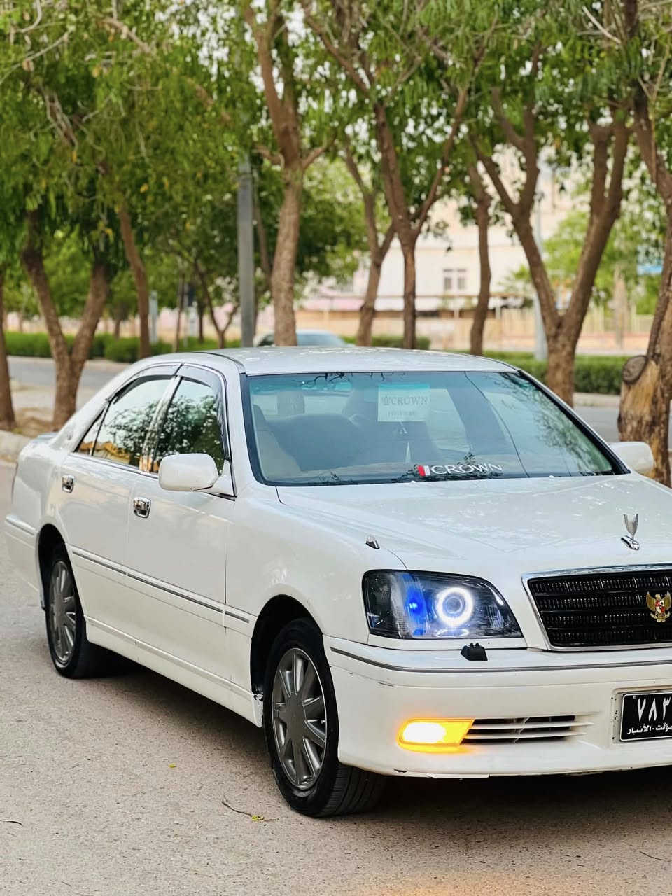 سڵاوی خوا لە هەموو لایە ، هەموو زانیاریە نوسراوە
مەلیکەی ساق ٢٠٠١ مەکینە ڤی ڤی تی ،ناو زەرد دەشپول نەجەف ، دوو دووگمە، گێڕ و مەکینە بێ عەیب ،دوو پارچە بۆیاخی پێوەیە بەبێ دەعم و زەربە و لێدران ، ویل نەجمە ، سعریشی٦٥ گڵاو معامەلە گۆڕینەوەش بە شتێ بەدڵم بێ
شوێن کەلار  ژمارە ***********
