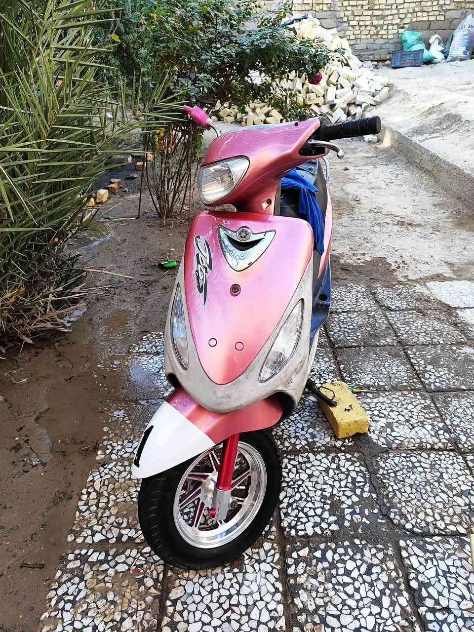 دراجه للبيع كامله من كلشي سلف هندر مفتوح ولفات فقط دراجه خرسه كهربأيات كامله عليه وياله مختمات رياضي ودبلات امامي رياضي سعره 550 وبيه مجال حك جيه رقم  ***********
