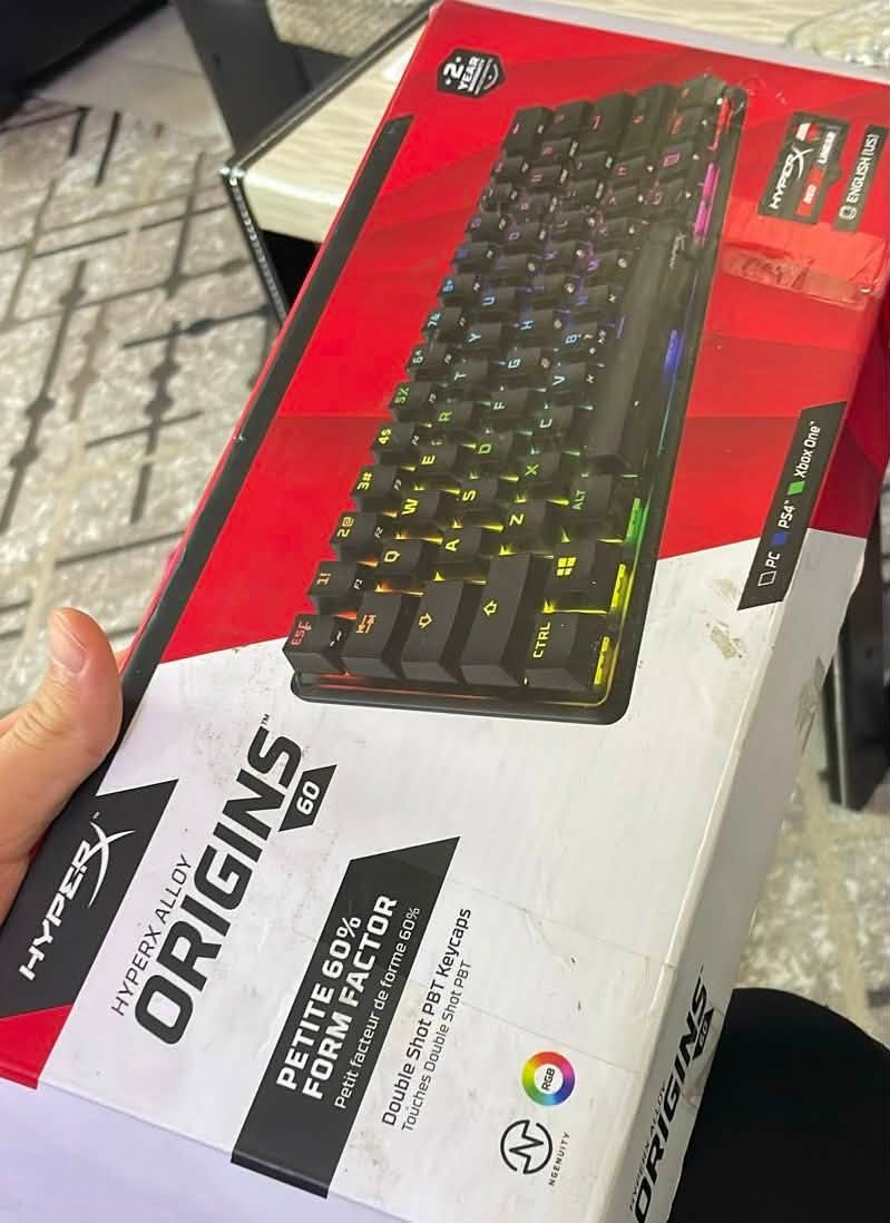 السلام عليكم عندي كيبورد hyperx allow 60 مستعمل رايده ب40 الف مع ماوس توصيل محافظات موجود


**إذا كنت صاحب هذا الإعلان وتريد حذفه لأي سبب، رجاءا أرسل رسالة إلى الدعم الفني**