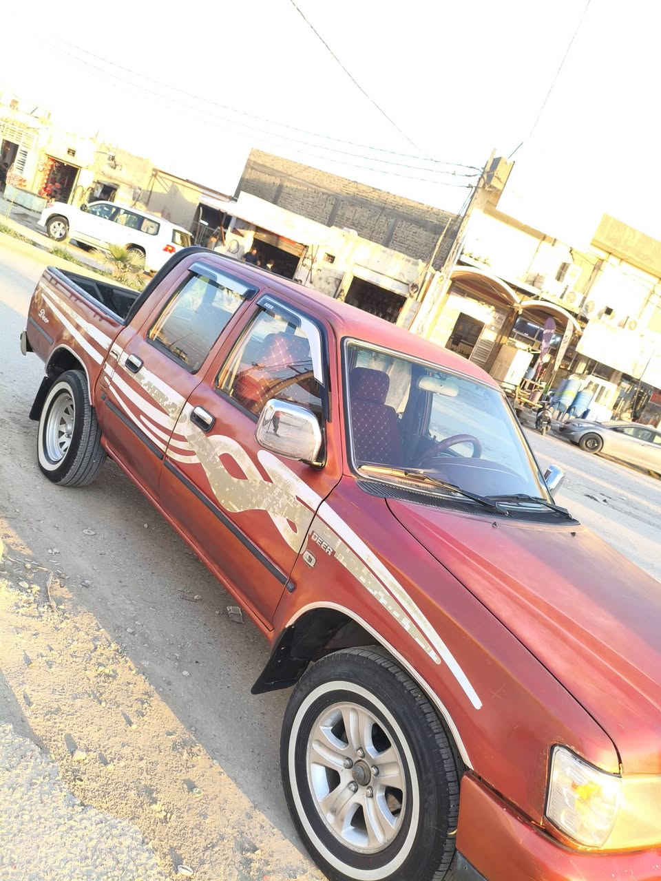 (ملاحظه سياره جديده وشرط أحلا من صور )
سلام عليكم بيكم دير موديل 2006 رقم قادسيه ألماني

 سياره مصفره شرط تحويل سياره مكفوله  كفاله وضع

 شركه كير ومكينه وحداديه جديد تخم تاير جديد تبريد

 شغال شاصي مكفول كهربائيات كله شغال سياره جاهزه ماعايزه برغي المكان الديوانية السعر 44 وبيها مجال الاستفسار اتصل  ***********
