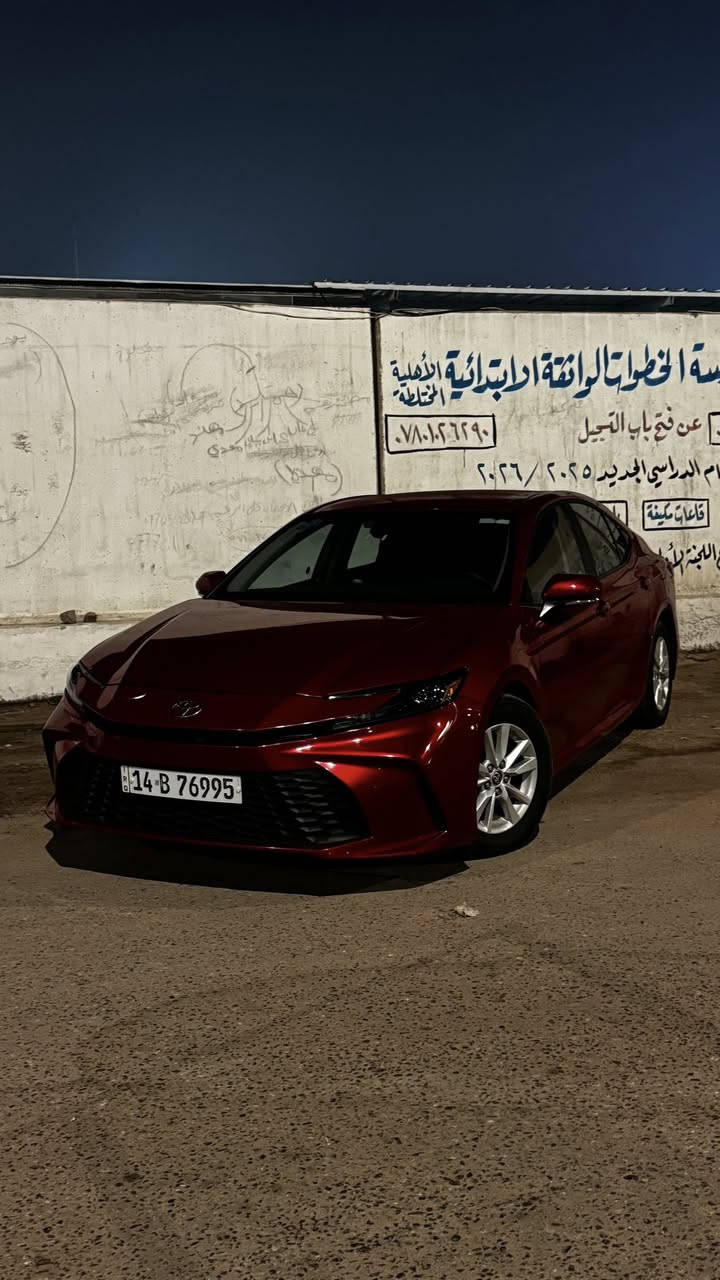سلام عليكم
تويوتا كامري مديل 2025 
فئة LE
وارد امريكي حادثه خفيف جاملغ وشوي من البنيد صور الحادث موجودة راسلني وتدلل
رقم بصرة حره بأسمي 
جاهزه سياره مابيه كل نقص 
مكاني بصرة-الطويسه 
السعر.250
***********
