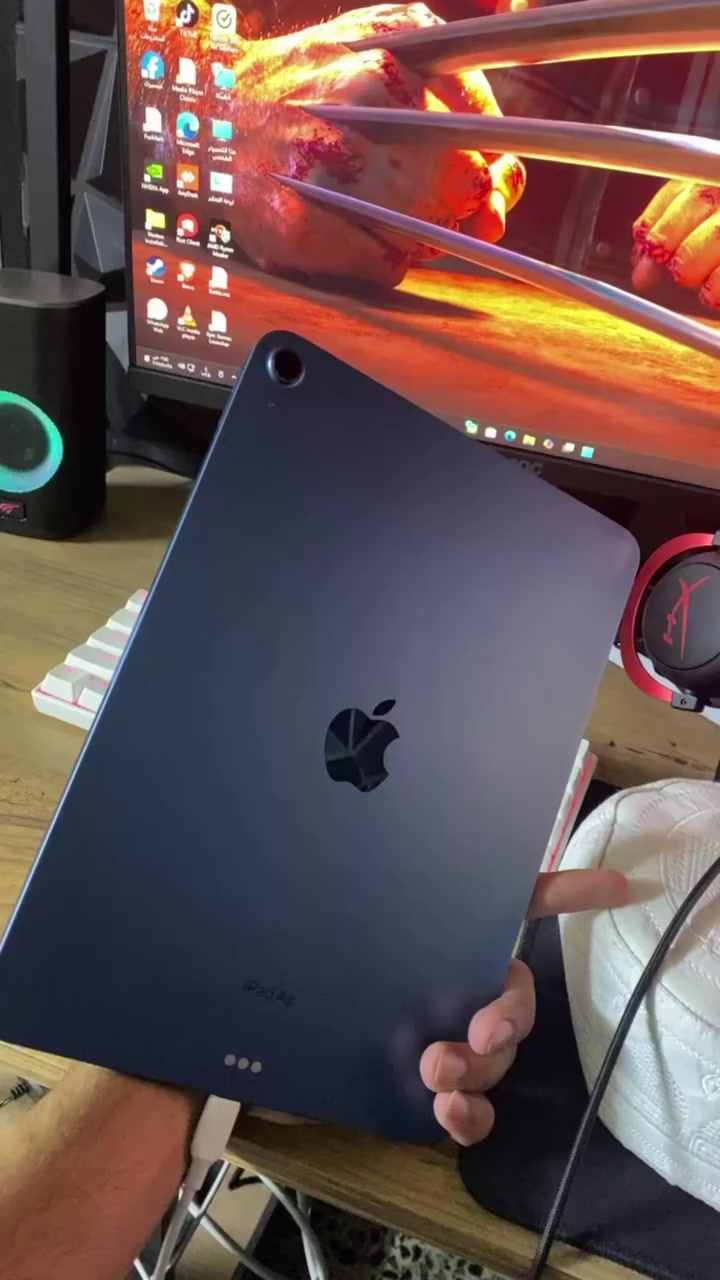 iPad Air 5 للبيع - أرخص سعر بالسوق! 💸
• الذاكرة: 64 جيجا.
• المعالج: M1 القوي.
• الملاحظة: الجهاز فيه كسر بالجام الخارجي فقط، اللمس شغال طبيعي جداً والشاشة الداخلية سليمة.
• السعر: 250 ألف 
• الموقع: ديالى بعقوبة


**إذا كنت صاحب هذا الإعلان وتريد حذفه لأي سبب، رجاءا أرسل رسالة إلى الدعم الفني**