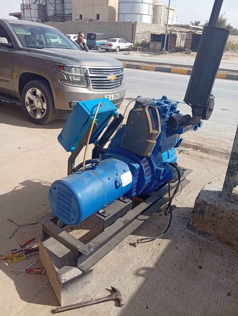 لستر بتر سلف  3 بستم طبك بلادي كفالة 15 كيفي ثري فيز مكفول جاهز بسعر 11 ورقة المكان  واسط صويره معمل سيف البيضاني للمولدات الحى الصناعي شارع المطحنه ***********
