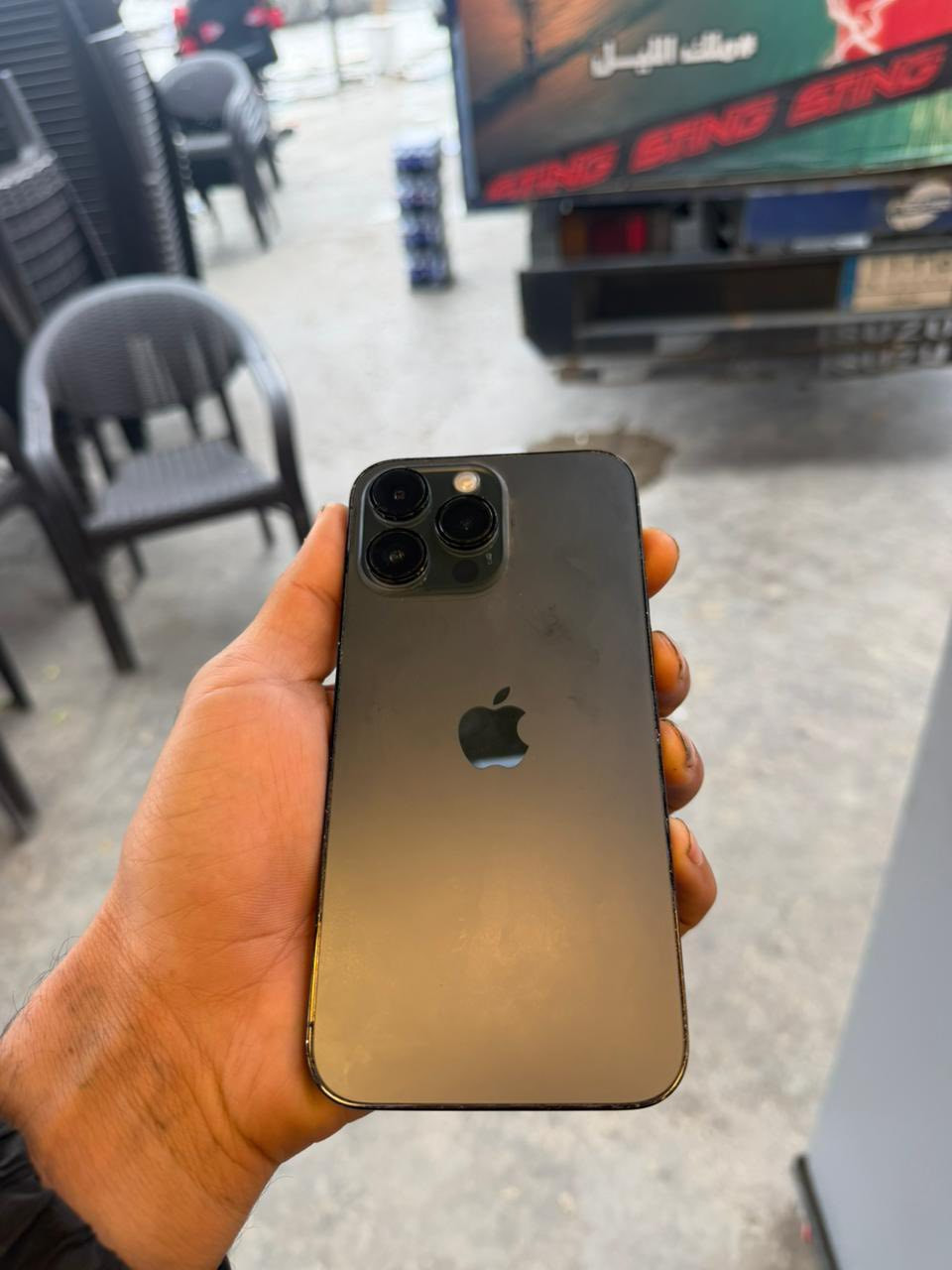 جهاز حار ومكسب 14برو ماكس الجهاز فول
مبدل شاشه اصليه 

وبطاريه اصليه 

شرط سلاسه بل المس اذا مو سلس وصلين اطيك الجهاز بلاش 

شرق اوسط 

سعره 650الف وبي مجال كلش قليل 

بكاني بغداد الشعب 

***********
