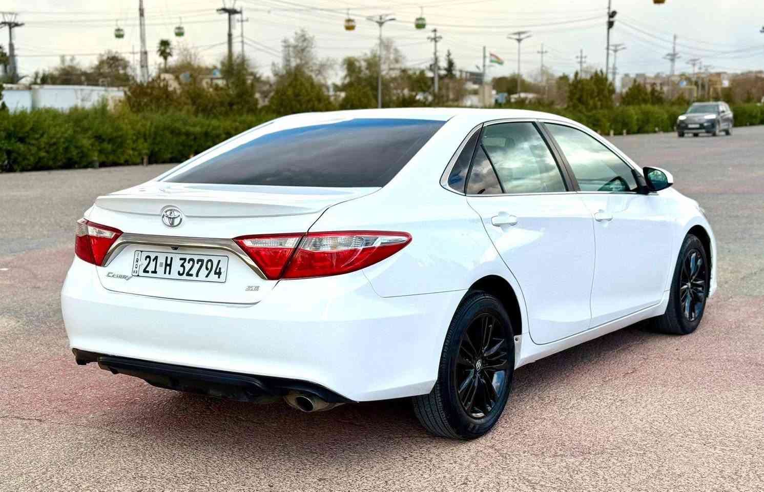 تويوتا كامري موديل 2017 SE
***********__***********
سيارة فقد روبع بونت صبغ   
السعر :  164   $  ورقة 

86000 ميل ماشي حه قيقي 
رقم سنوي كل جديد لغاية 2031
سيارة بأسمي 
مواصفات SE  وكشن كهربائي و  شاشة و كاميرا و حساس فوليوم و بلاجكتور ولايت زينون وتحديد سرعةو بلاجكتورو Eco
المكان / اربيل
،،،،،،،،،،،،،،،،——،،،،،،،،،،،،،،،،،،
 تويوتا كامري موديل2017 SE 
ته نها روبعيك بؤنيتي بؤياغي هه يه

نرخي : 164  $ وه ره قه 
 86000 ميل رويشتووه 
رقم و سنوري هه موي تازييه تا 2031
مواصفات  SE 
 گير له سوكان وكوشن كاره باي و كوشن جلدولايت زينون و شاشة و كاميرا و حساس فوليوم تحديد سرعة وEcoو بلاجكتورو
شوين  هەولير
***********__***********
