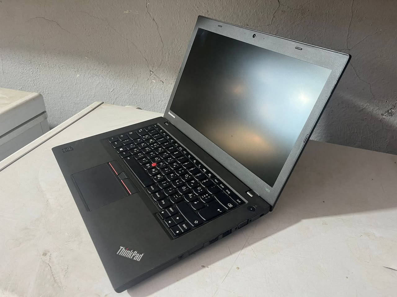 Lenovo Thinkpad T450 لابتوب
Core i5 الجيل الخامس

RAM 8GB

SSD 256GB

شاشة 14 إنج دقة 1600×900 HD+
الجهاز نظيف وشغال بطارية زينة
السعر (225 الف) وبي مجال بسيط
تواصل واتساب
***********
