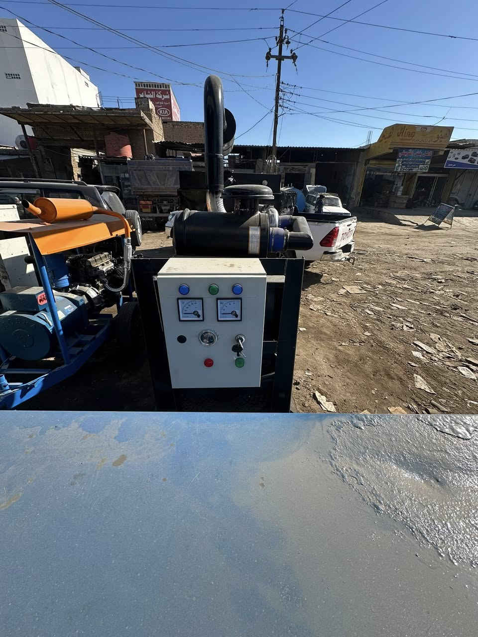 مولد افيكو إيطالي  6 سلندر سوبر خلفي 137 حجم  تسكام  جديد. ستانفورد 400KVA   نظام حماية فول اوشرط الشغل وشرط الفحـص العنوان  نجف الشرف حي صناعي قرب المصرف للأستفسار الإتصال على الرقم *********** و   يوجد توصيل لكافة المحافظات وبضمان 🚚
