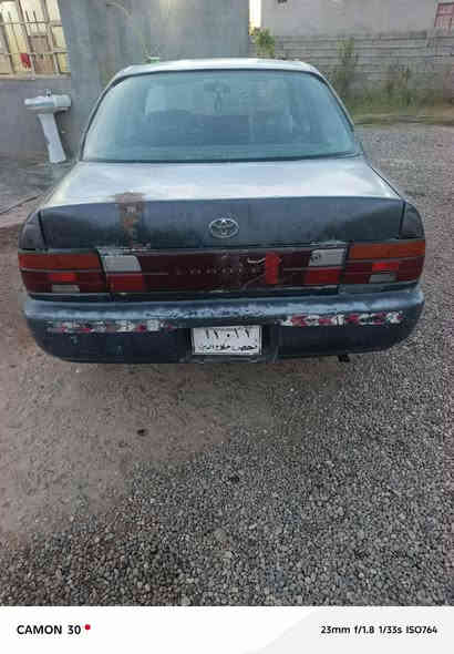 اسلام عليكم
كورلا للبيع 
موديل 94
كير محرك شرط 
كهربائيات كلها شغاله شرط 
صدر نص عمر 
تواير جدد 
جوم كهرباء يصعد وينزل 
السعر 16
اتصل وتدلل ‏‪***********‬‏
