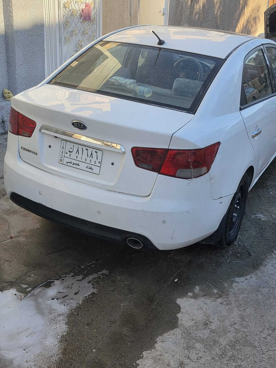 سلام عليكم كية سيراتو موديل 2012 للبيع مصبوغة حزام ماعدة قمارة سيارة بانزين غاز السعر 85 رقم الهاتف ***********
