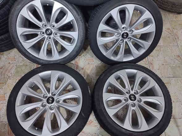 خمسه ويل كب كوري الاصلي حجم 18شرط الفحص بلبلنص لاعواج ولاتصليح مصبوغ فول نضافه يرهم سوناتا ازيرا جميع الكوري مع تخم تاير حجم 18.45.225نضافه 80بلميه بيع او مراوس السعر 275قفل مكاني نجف مكتب الرشيد ***********
