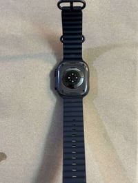 ساعة آبل وچ الترا 2 اوشن ربر باند  استعمال قليل جداً بطارية 100‎%‎ الس...