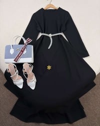 فستان صيفي • دابل ايطالي • مقاسات ٣٨-٤٨