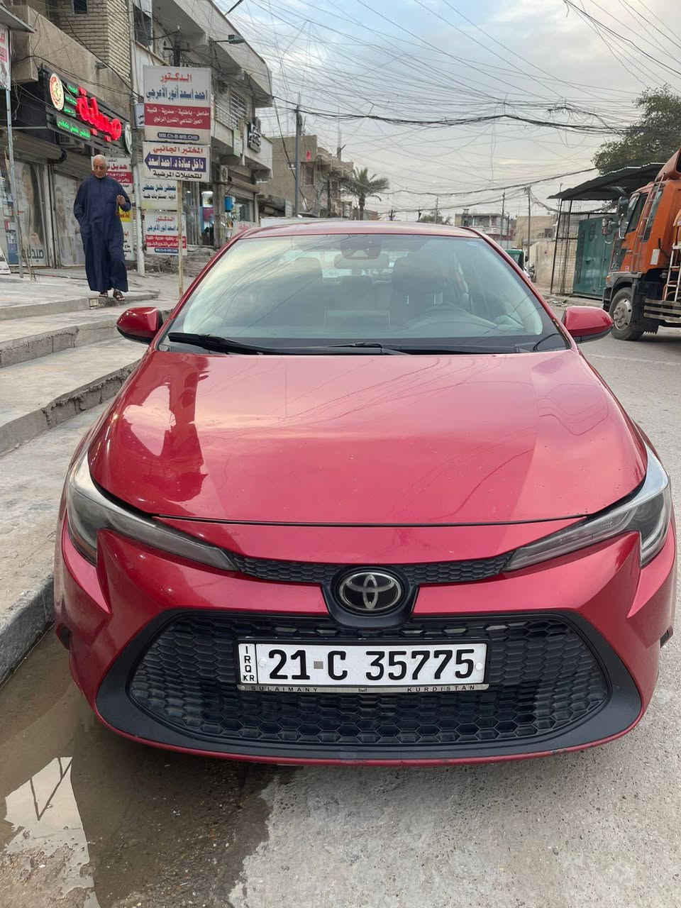 السلام عليكم 
للبيع كورلا 2020 وارد امريكي 
محرك 1800 
حادث جاملغ امامي وبنيد سرقه مثل ماموضح بصور الحادث 
ماشية 140 كيلو 
هزه ورقم جديد الحد شهر العاشر تحويل مباشر رقم سليمانية دولي 
السياره كامله بدون اي نقص 
گير محرك حدادية كهربائيات تبريد كله شغالي بلادي 
السعر 145 وبيها مجال 
العنوان بغداد الزعفرانيه اسواق مريم 

للستفسار

*********** بغداد, العراق
