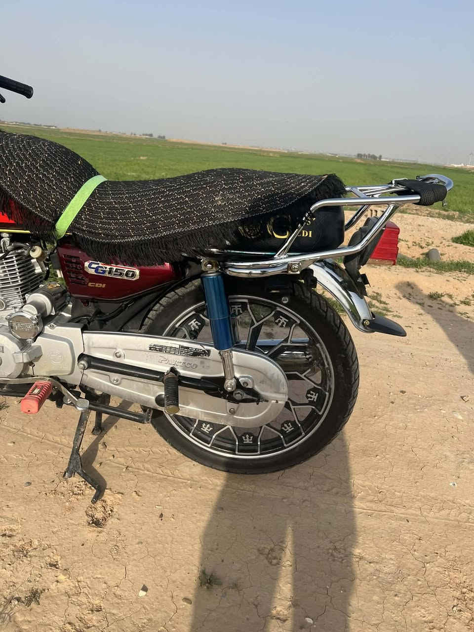 السلام عليكم دراجه للبيع موديل 2021 5گير محرك اسبانه ما طاخته السعر 575 او بي مجال للطبيب ***********
