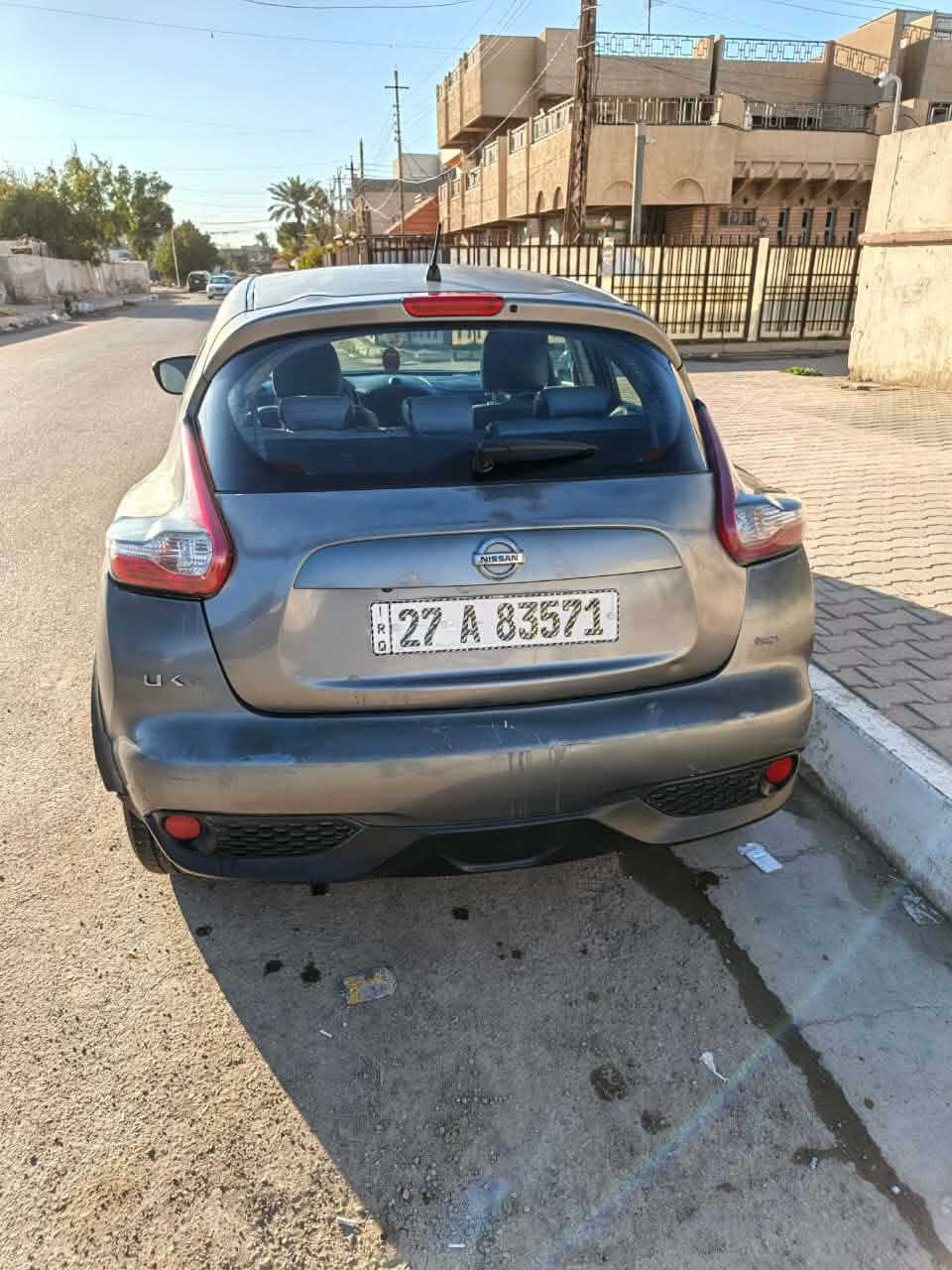السلام عليكم سيارة نيسان جوكي 2016 رقم ذيقار بأسمنى مشروع وطني السيارة بيهة جرود يرادلهة صبغ أو بوليش السيارة جاهزة مابيهة كل نقص السعر:69 المكان:بغداد الغزالية الرقم:***********
