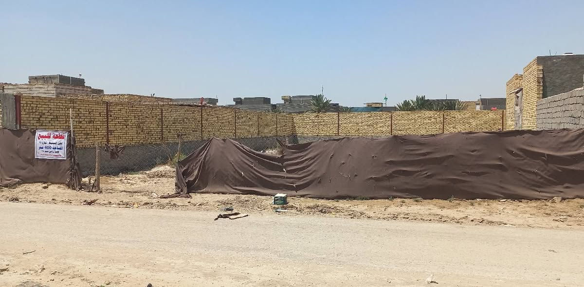 قطعة أرض للبيع طابو زراعي سند 25
العنوان / حي الحوراء الزراعي على شارع 14التبليط
المساحه/  400 متر الواجهه 16 النزال 25
الأستفسار/  ***********
