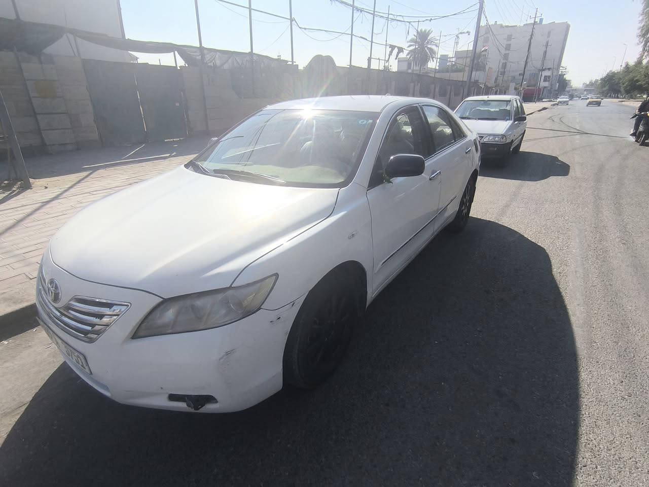 كامري 2007 خليجي.
محرك 2400
مكفوله كير ومحرك حداديه 
تبريد نقص غاز 
رقم كربلاء دولي تحويل مباشر 
السعر 91 وبيها مجال قليل 
مكاني كربلاء 
*********** وتساب وتصال موجود
