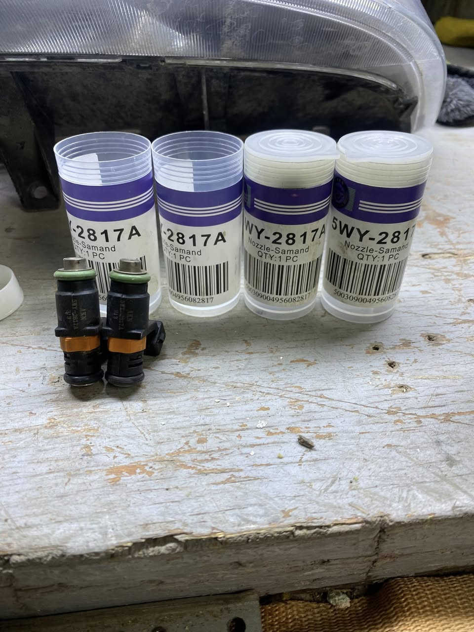 غراض سمند للبيع بكلايت كامل مع كفر الرقم اصليات وشغالات شرط فطر مابيهن ب 20 الف
مازدة جهة السايق نضيفه كلش سعرها 10 
 نوزلات نضاف وشغالات عل فحص ب 10 
قاعدة فيوزات سمند ب10 
مكاني بغداد الدورة ***********
