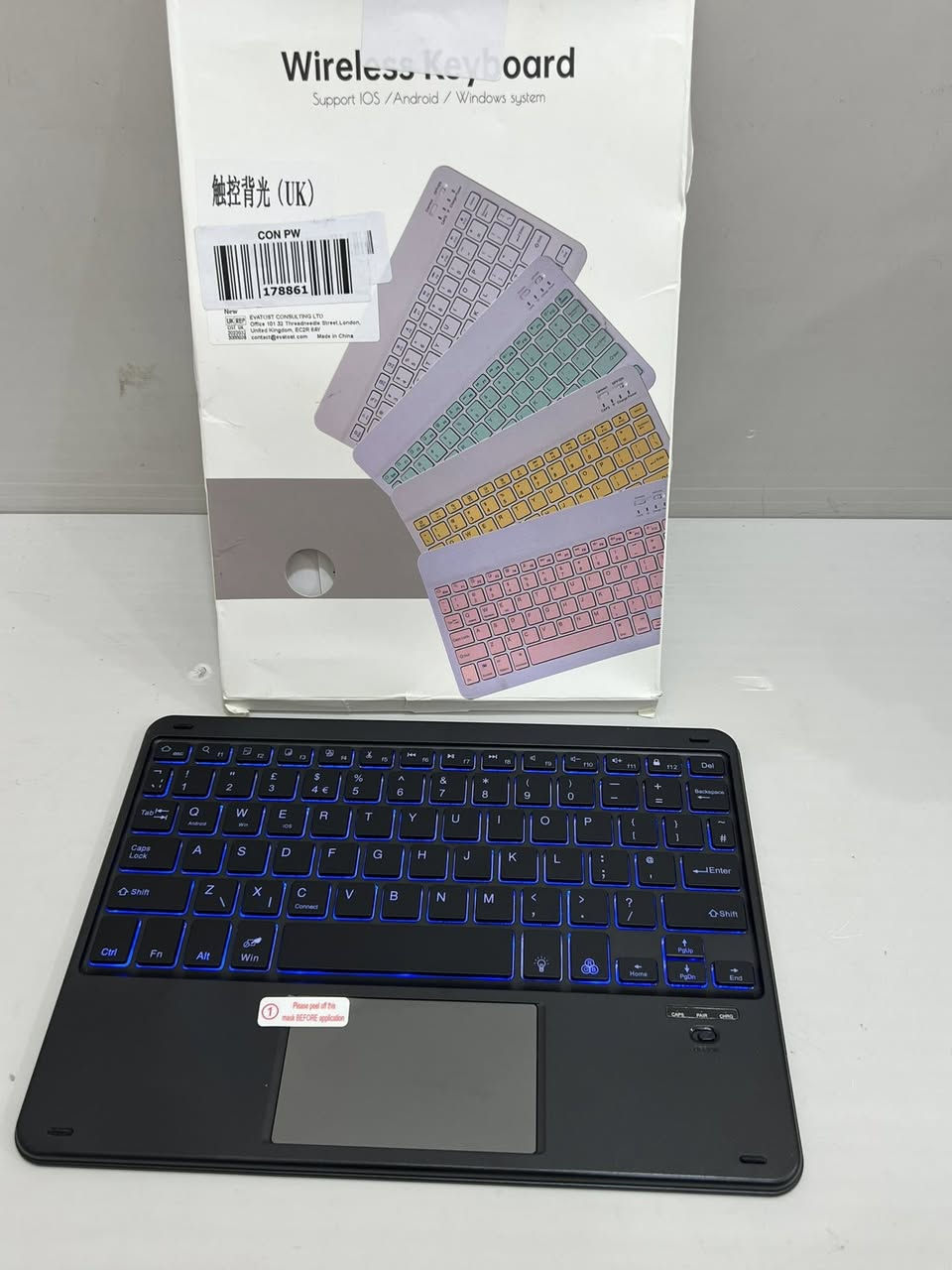 شلعه قلم ايباد وكيبورد وحافظه وكيبورد كلهن اول تمًب ١٠


**إذا كنت صاحب هذا الإعلان وتريد حذفه لأي سبب، رجاءا أرسل رسالة إلى الدعم الفني**