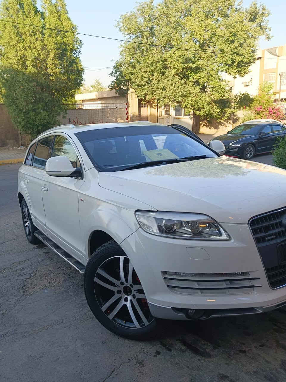 ***********
سلام عليكم اودي Q7   بيها صبغ 3قطع فقط    
2008رقم اربيل بسمي وكالة عامة 
للبيع او مراوس حسب القناعه 
سياره جاهزه مكينه وكير الكزز 4700 مكفولات صدر امامي خلفي 
خير من الله 
سستم دمام فجوج برمبو ويل كب 20 
*********** بغداد الكرخ  سعر 105وبيها مجال سياره مال بيت الله شاهد
