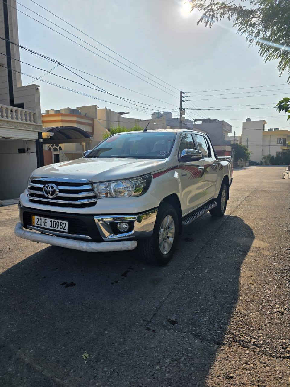 بيع تويتا هايلوكس عالى موديل2016ماشي 116كفالة عامه گيرعادي محرك گير اكسل كل بألشرط سنوية بأسمى سعر 245مكان كلار رقم موبايل ***********
