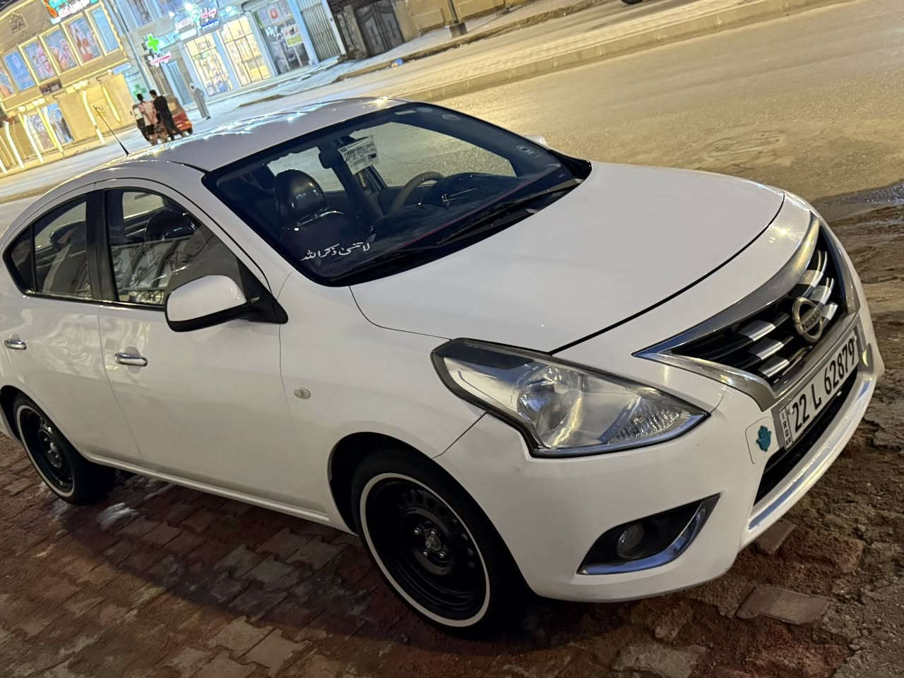 سلام عليكم للبيع نيسان سني 2021
رقم أربيل سنويه بعدهه ما منتهيه تنتهي بشهر 9 
مكان لسياره بصره
السعر 110 وبيهه مجال
سونار السياره داخل لصور
***********
