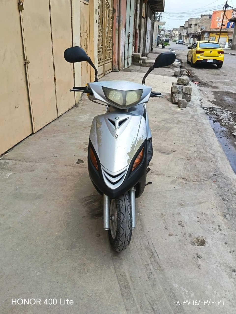 دراجه ماكس للبيع السعر 600وبيها مجال هاذ رقم صاحب الدراجه *********** مكان الدراجه موصل  حي الثوره
