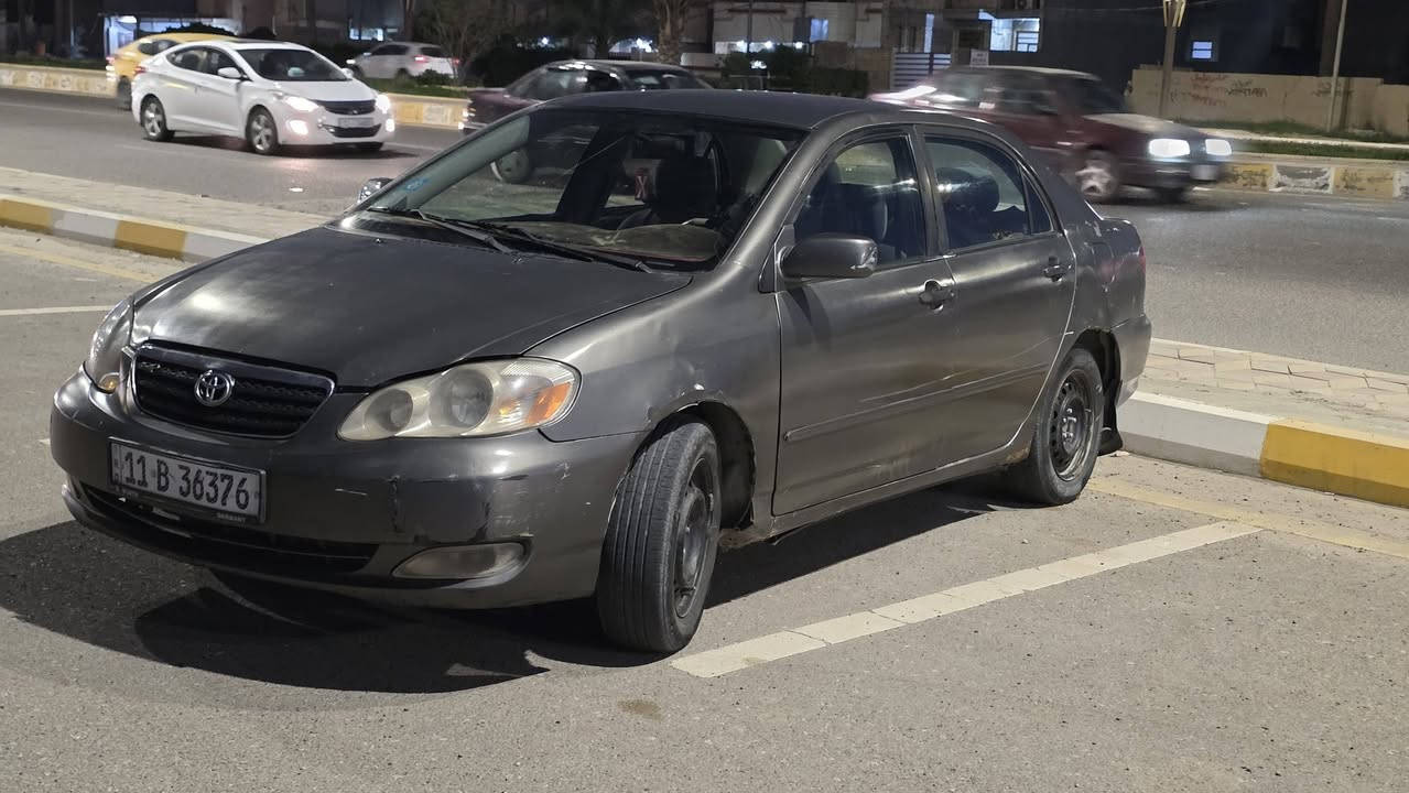 تحية طيبه
كورلا 2006 وراد امريكي ضرر امريكا جاملغ خلفي بدون دواخل السياره مصبوغه عام بدون ضرر فقط ضرر امريكا رقم بغداد الجديد بأسمي تحويل ثاني يوم  سياره كاعده وجاهزه مايرادله مصرف مشط ستيرن جديد صدر جديد هوايه شغلات مبدله جديده بيه 
كير محرك كفاله تبريد كهربائيات كلها شغاله 
***********
