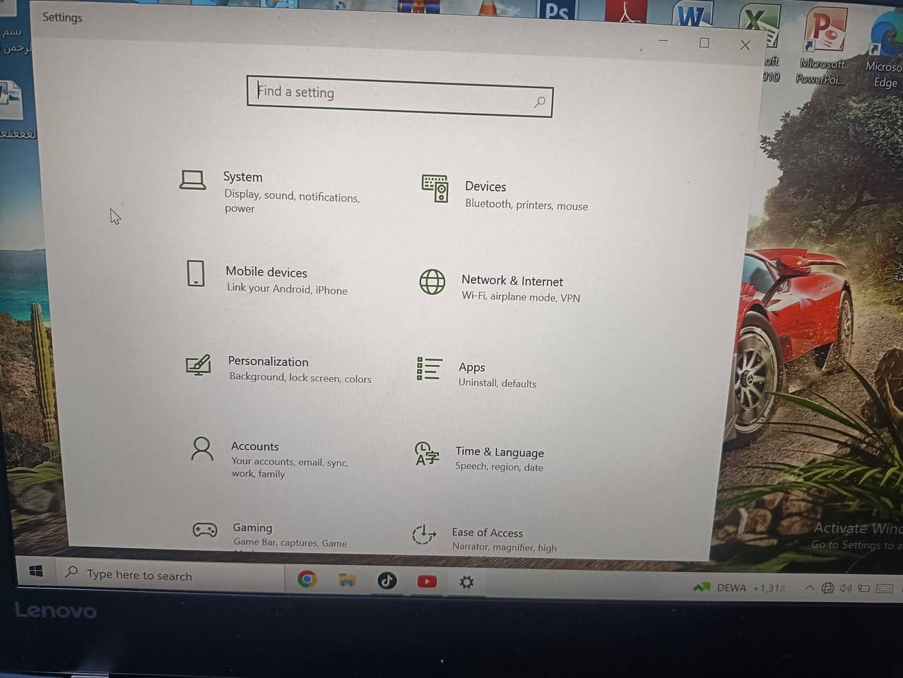 السلام عليكم حاسبه نضافه 90%مرتبه نوعThunkPaid صوت مع تشغيل بعض  العاب تصفح درجه اوله تفيد مكاتب والجمل وخدميه لطلاب الدرسه والجامعاة  سعر ٢٥٠ وبيه مجال بسيط


**إذا كنت صاحب هذا الإعلان وتريد حذفه لأي سبب، رجاءا أرسل رسالة إلى الدعم الفني**