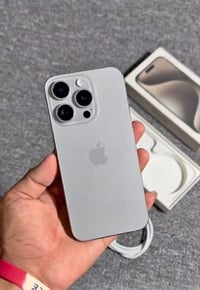 ايفون 15 برو ماكس • تيتانيوم • ٢٥٦