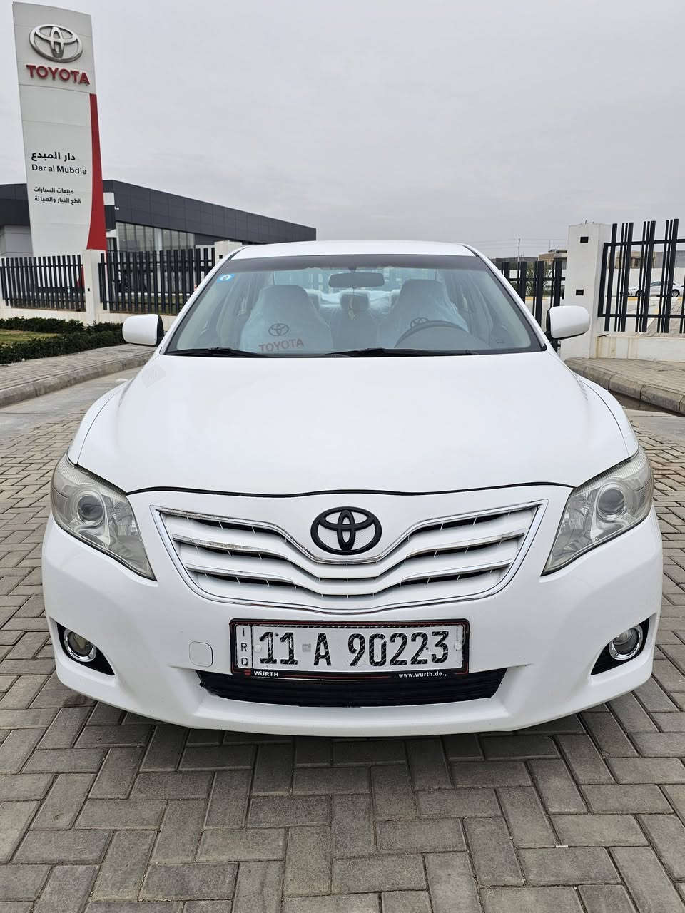 تحيه طيبه للجميع
السلام عليكم ورحمة الله وبركاته 
كامري موديل 2010
الى عشاق الجديد اخت الزيرو
السياره ماشيه 140حقيقي
جديده بمعنه الكلمه 
محرك 2500 جديد 
كير كفاله 
صدر امامي خلفي تخم تاير جديد 
تبريد ثلج
تحكم ستيرن 
كشن كهرباء 
السياره احله من الصور اي نقص مابيه 
بيه رش قطعتين
بسمي تحويل مباشر 
السعر ١١٤ مجال بسيط 
العنوان الفلوجه 
للإستفسار 
***********
