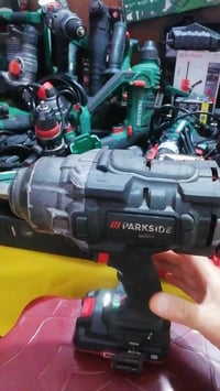 دريل لقمة برشليز 1356 نيوتن شغال ومفحوص بارك سايد شحن بارك فارغ بدون ب...