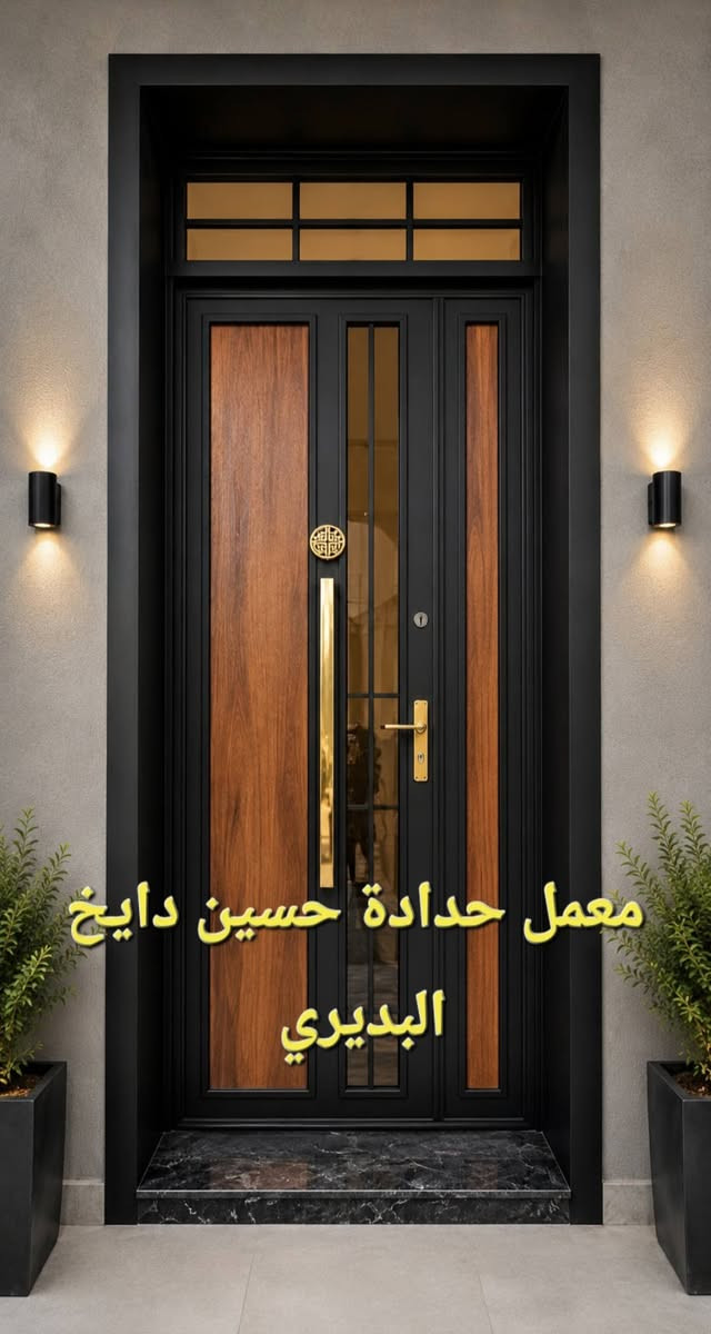 ليس كل بابٍ يُصنع... يستحق أن يكون واجهةً لمنزلك.
هناك فرقٌ بين بابٍ عادي، وبابٍ يُصنع بإتقان ليبقى عنوانًا للفخامة لسنوات.
✨ في معمل حدادة حسين دايخ البديري  نصنع التميز قبل أن نصنع الحديد.
🔹 أبواب قاصة بتصاميم حصرية. 🔹 أبواب خارجية ملكية ومودرن بأحدث الموديلات. 🔹 محجرات درج أنيقة وعصرية. 🔹 وجميع أعمال الحدادة والديكورات الحديدية. 🔹 تنفيذ خاص حسب ذوق الزبون مع أعلى درجات الدقة والجودة.
نؤمن أن كل منزل يستحق واجهة تليق به، لذلك نهتم بأدق التفاصيل، من اختيار المواد إلى التشطيب النهائي، لنقدم عملاً يجمع بين الفخامة، المتانة، والجمال.
اختر الجودة من أول مرة... لأن العمل المتقن يبقى شاهدًا على صاحبه.
📞 للحجز والاستفسار،  *********** ، ويسعدنا تنفيذ جميع أعمالكم باحترافية وثقة.  
عمل وشد أبواب #قاصه روك بنل HPL للأخ العزيز مصطفى سعد ناهي
