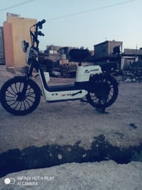 دراجة شحن • ما بيها بطاريات • شغالة