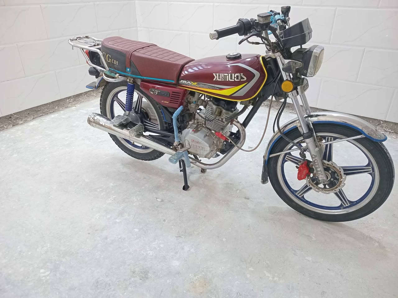 سيفان سونيك اصلي موديل ٢٠٢٣اوراق اصولي دراجه فول نضافه بعدة على وضع شركه مامفتوح برغي بية كفاله عامه تخم تاير جوبلس كله شغاله السعر ٥٥٠قفل مكاني بغداد مدينه الصدر ***********متواجد خاص
