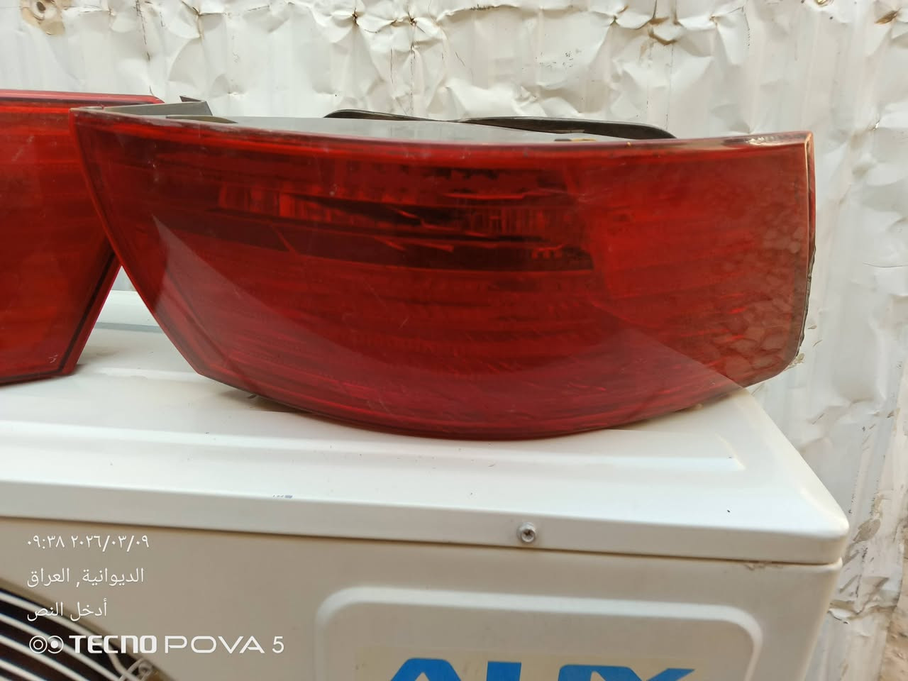 السلام عليكم اخوان اغراض سوناتا بكلايت اثنين يمنا ويسرى نظافه 75% اصليات ولايه صفحه العبري نظافه 80% شرط اصليات على الفحص سعرهن كلهن 75,000 مع المجال موقعهن ديوانيه قضاء عفك رقم الهاتف ***********
