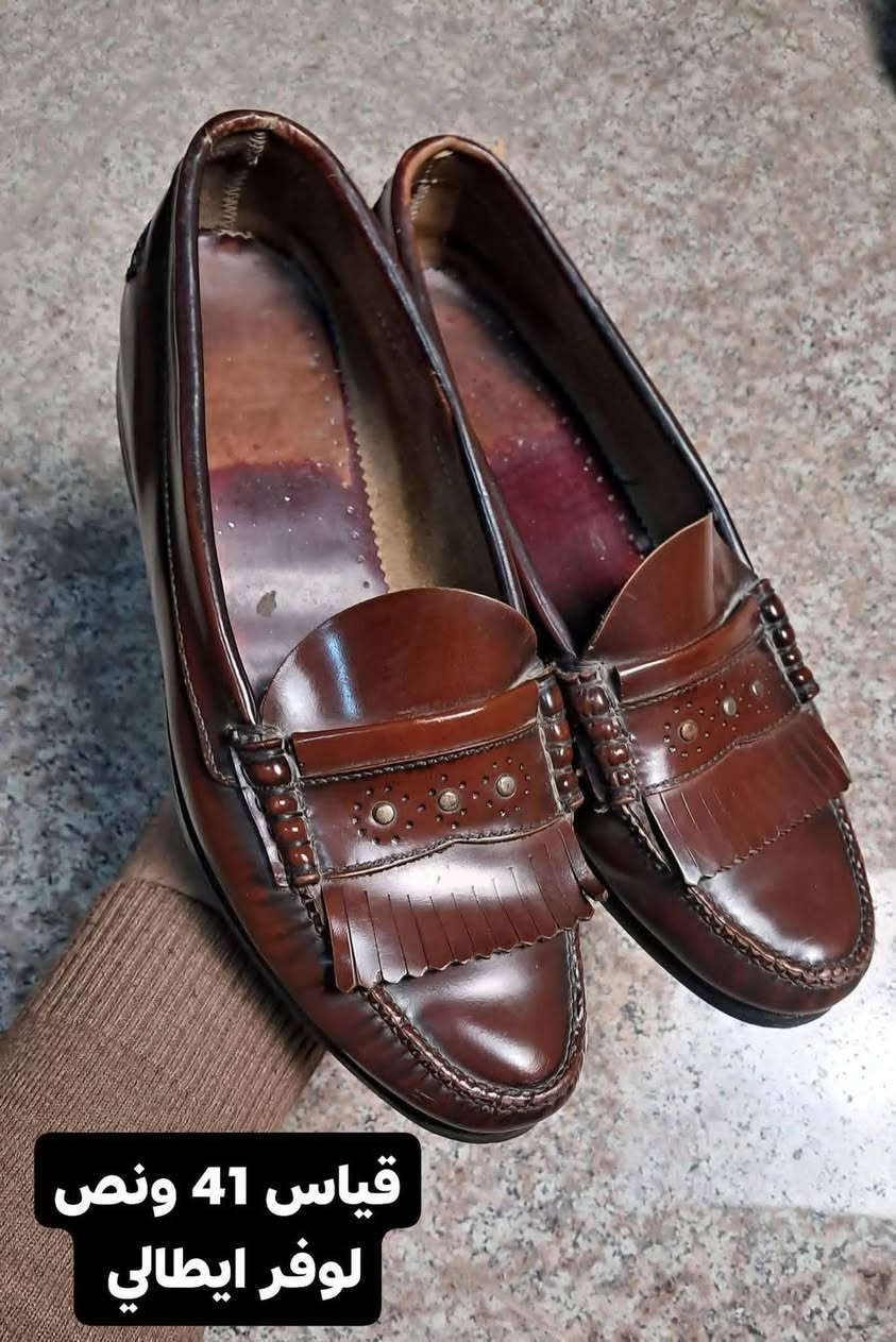 💥تخفيضات 💥تخفيضات 💥
سلام عليكم 🖐️، احذيه باله أوربي أصلي جلد طبيعي شرط 
بيهن غير مستخدم بحاله الوكاله وبين مستخدم نظيف جدا 
خدمة توصيل لجميع 🚕 محافظات العراق 
للاستفسار واتساب ***********
